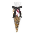 White & Dark Chocolate Swirl Popcorn Cone Bag (small)